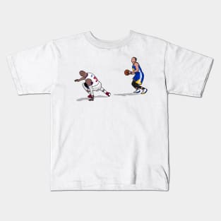 curry crossover on cp3 Kids T-Shirt